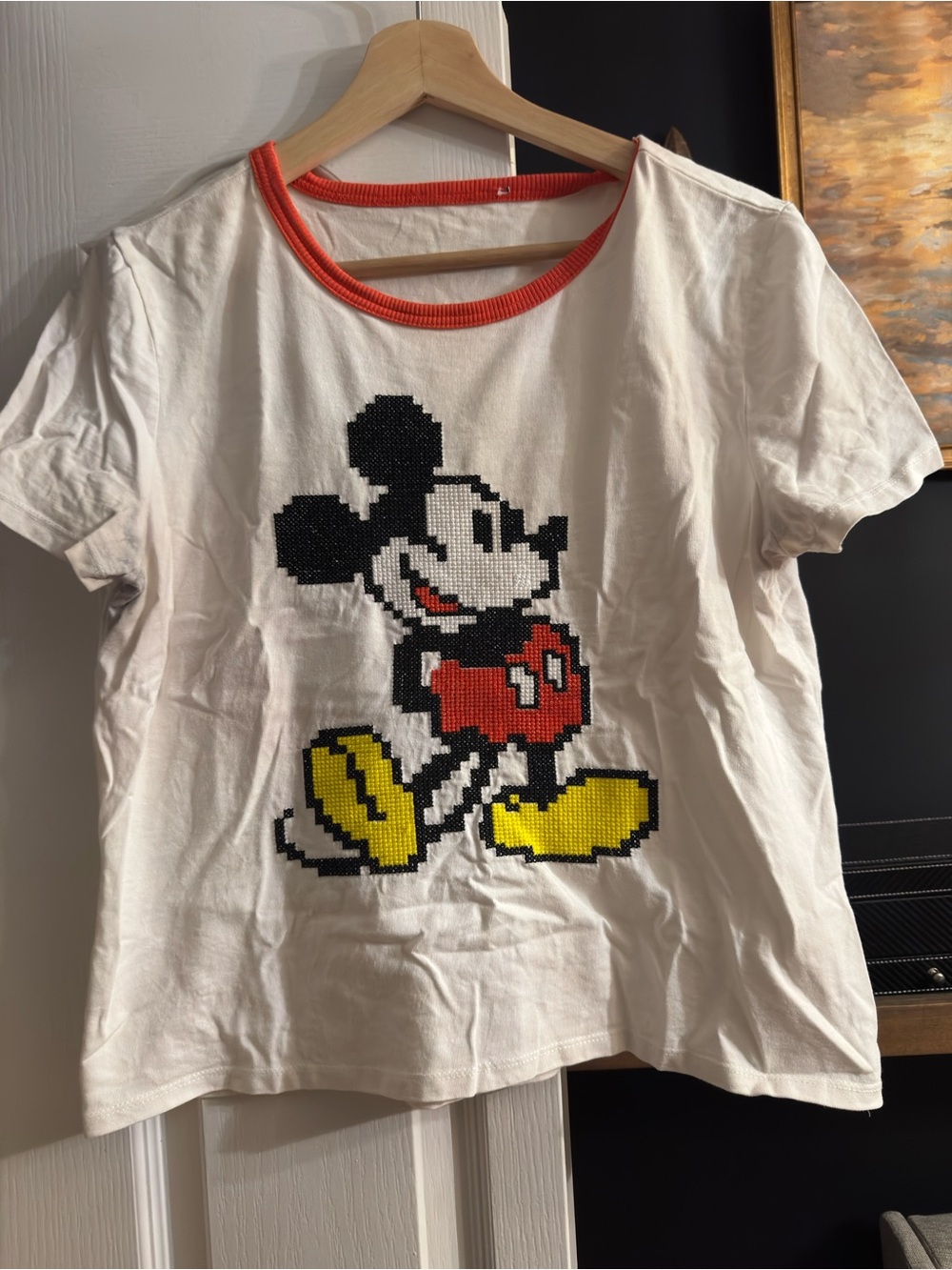 Zara Mickey cross stitch